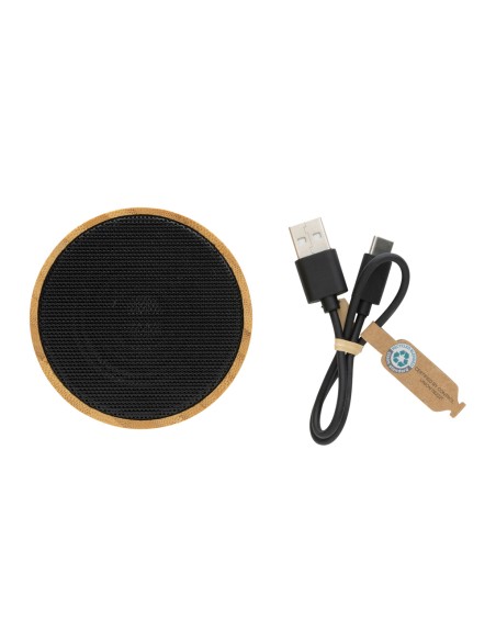 Speaker wireless 3W in bambù Speaker wireless 3W in bambù